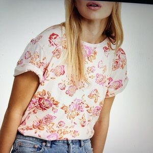 FREE PEOPLE Tourist Tee Size M